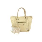 Tweedehands handtas Balenciaga Vintage , Beige , Dames