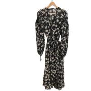 Pre-owned Silk dresses Loewe Pre-owned , Black , Dames