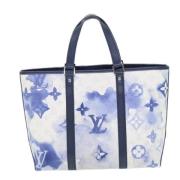 Pre-owned Canvas louis-vuitton-bags Louis Vuitton Vintage , Blue , Uni...