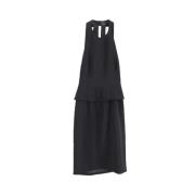 Pre-owned Acetate dresses Moschino Pre-Owned , Black , Dames