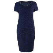 Pre-owned Wool dresses Chanel Vintage , Blue , Dames