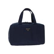 Pre-owned Nylon handbags Prada Vintage , Blue , Unisex