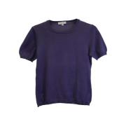 Pre-owned Cotton tops Armani Pre-owned , Purple , Dames