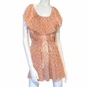 Pre-owned Silk dresses Louis Vuitton Vintage , Beige , Dames