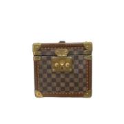 Pre-owned Canvas travel-bags Louis Vuitton Vintage , Brown , Dames