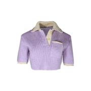 Pre-owned Fabric tops Jacquemus Pre-owned , Purple , Dames