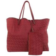 Pre-owned Draagtas Fendi Vintage , Red , Dames