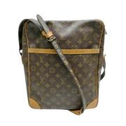 Vintage Schoudertas Louis Vuitton Vintage , Brown , Dames