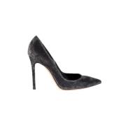 Pre-owned Leather heels Gianvito Rossi Pre-owned , Gray , Dames