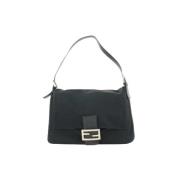 Pre-eigendom canvas Fendi-bags Fendi Vintage , Black , Dames