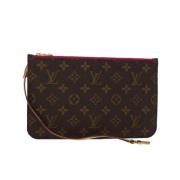 Pre-owned Canvas wallets Louis Vuitton Vintage , Black , Dames