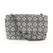 Vintage Schoudertas Chanel Vintage , Gray , Dames