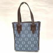 Pre-owned Canvas handbags Loewe Pre-owned , Blue , Unisex