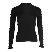 Pre-owned Wool outerwear Chanel Vintage , Black , Dames