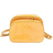 Tweedehands rugzak Louis Vuitton Vintage , Yellow , Dames