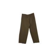 Tweedehands broek Prada Vintage , Brown , Dames