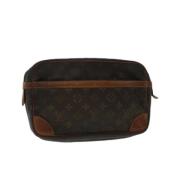 Pre-owned Canvas louis-vuitton-bags Louis Vuitton Vintage , Brown , Da...