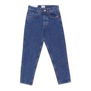 Straight Jeans Amish , Blue , Heren