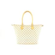 Pre-owned Draagtas Louis Vuitton Vintage , Beige , Dames