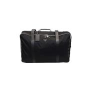 Pre-owned Nylon travel-bags Prada Vintage , Black , Unisex