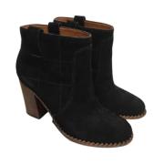 Pre-owned Suede boots Marc Jacobs Pre-owned , Black , Dames