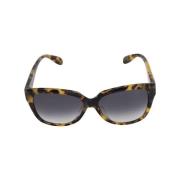 Pre-owned Acetate sunglasses Alexander McQueen Pre-owned , Brown , Dam...