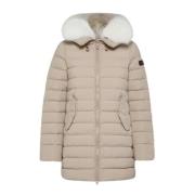 Beige Jassen voor Dames Peuterey , Beige , Dames