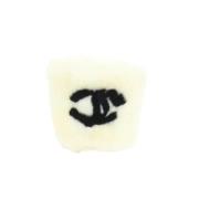 Tweedehands Leren Sieraden Chanel Vintage , White , Dames