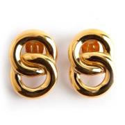 Pre-owned Metal earrings Givenchy Pre-owned , Yellow , Dames