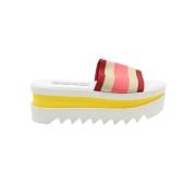 Pre-owned Leather sandals Stella McCartney Pre-owned , White , Dames