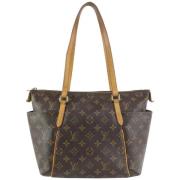 Pre-owned Draagtas Louis Vuitton Vintage , Brown , Dames