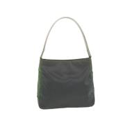 Pre-owned Nylon prada-bags Prada Vintage , Gray , Dames