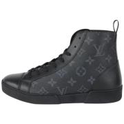 Pre-owned sneakers Louis Vuitton Vintage , Black , Dames