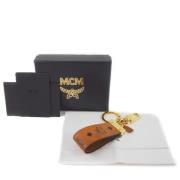 Pre-owned Leather key-holders MCM Pre-owned , Brown , Dames