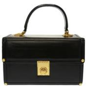 Pre-owned Leather handbags Versace Pre-owned , Black , Unisex