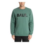 Gestreepte Logo Sweatshirt Balr. , Green , Heren