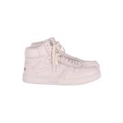 Pre-owned Leather sneakers Celine Vintage , White , Dames