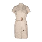 Pre-owned Cotton outerwear Celine Vintage , Beige , Dames