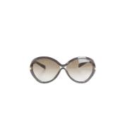 Pre-owned Plastic sunglasses Louis Vuitton Vintage , Brown , Unisex