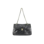 Tweedehands Schoudertas Chanel Vintage , Black , Dames