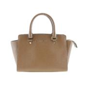 Pre-owned Leather handbags Michael Kors Pre-owned , Brown , Dames