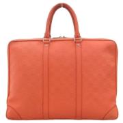 Pre-owned Canvas louis-vuitton-bags Louis Vuitton Vintage , Orange , D...