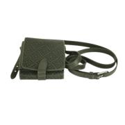 Pre-eigenaar van de canvasaccessories Bally Pre-owned , Green , Dames