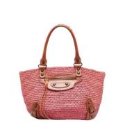Pre-owned Fabric handbags Balenciaga Vintage , Pink , Dames
