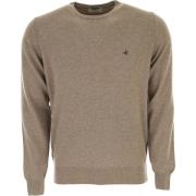 Round-neck Knitwear Brooksfield , Brown , Heren