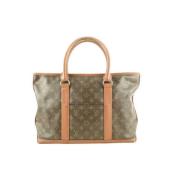 Canvas Vintage Tassen Louis Vuitton Vintage , Brown , Dames