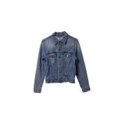 Pre-owned Cotton outerwear Acne Studios Pre-owned , Blue , Dames