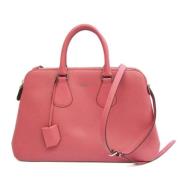 Pre-owned Leather handbags Bally Pre-owned , Pink , Dames