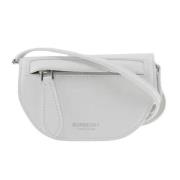 Tweedehands Witleren Olympia Schoudertas Burberry Vintage , White , Da...