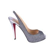 Pre-owned Pumps Christian Louboutin Pre-owned , Gray , Dames
